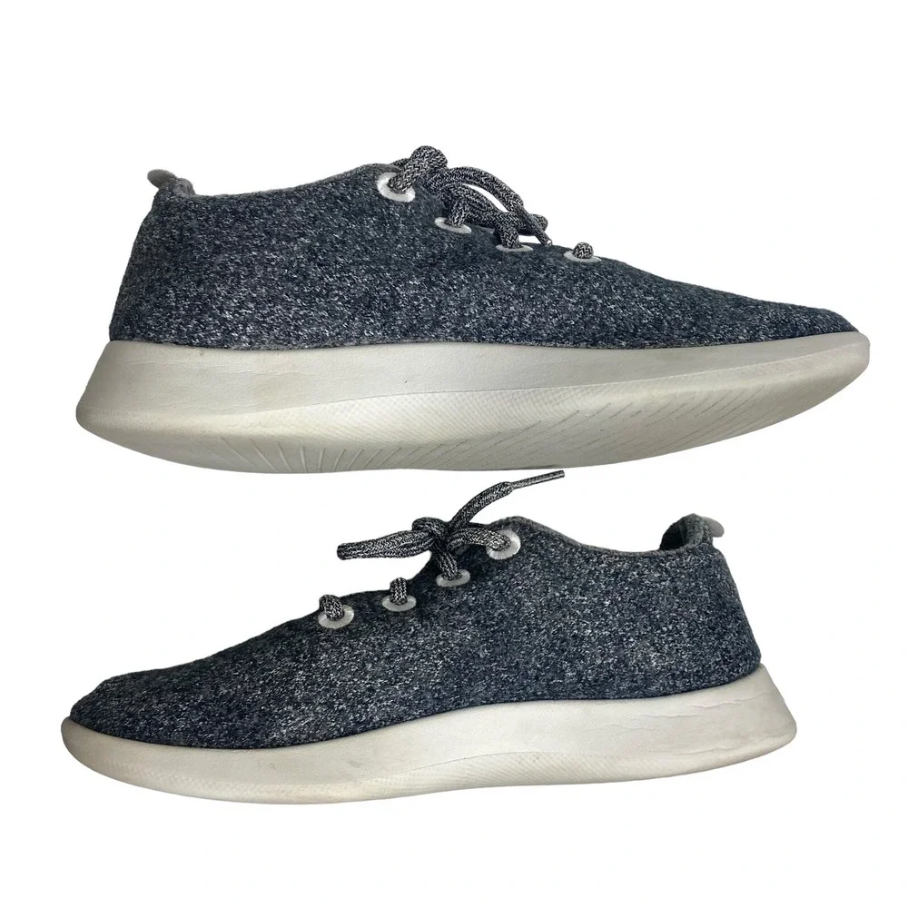Allbirds Wool Runners Gray Women's Lace Comfort Shoes Sneakers‎ Size W9